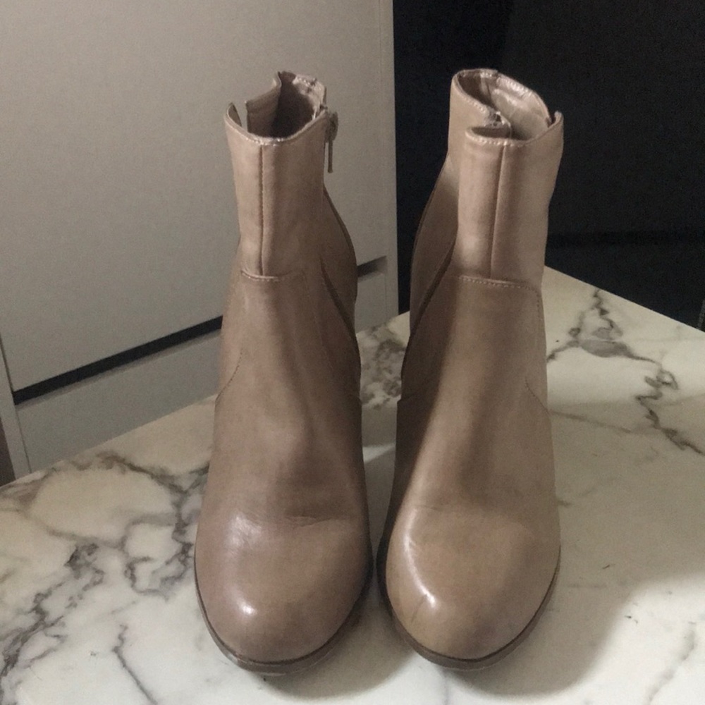 Brown booties